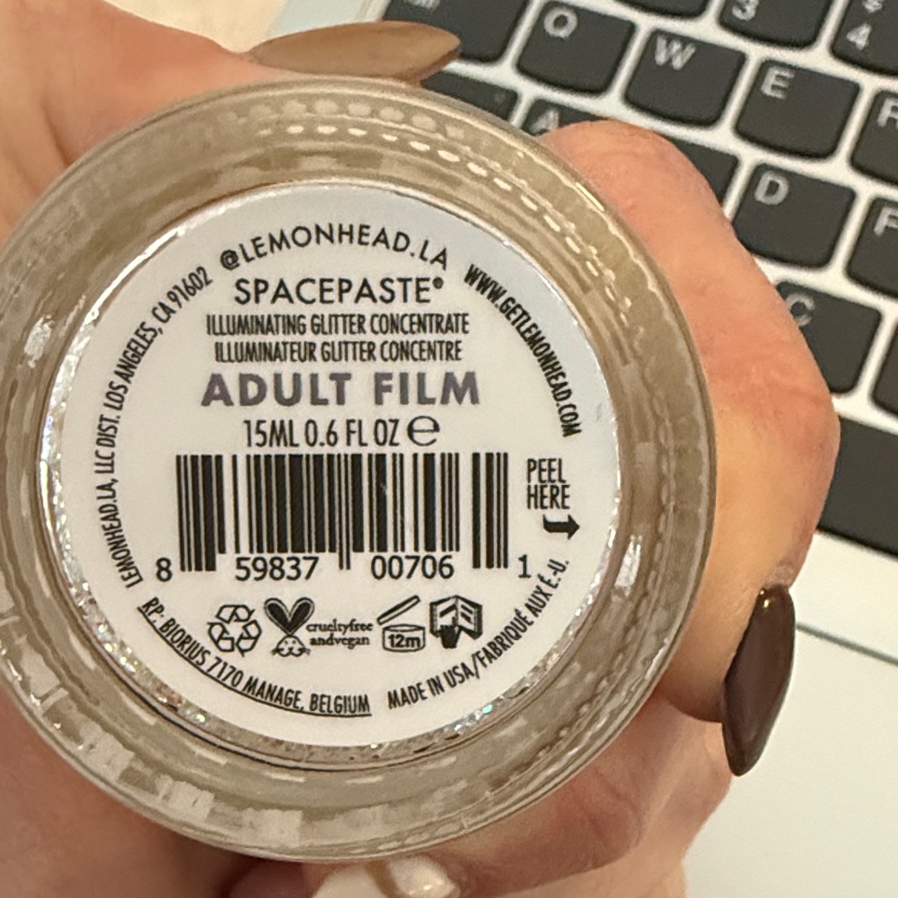 Lemonhead Los Angeles White Cosmetic Jar - Picture 2 of 2